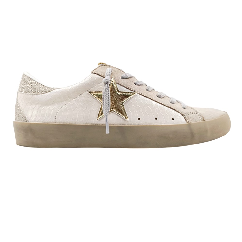 SHUSHOP SHU Shop Paula Sneaker - Ivory/Off White - Size 7 1/2