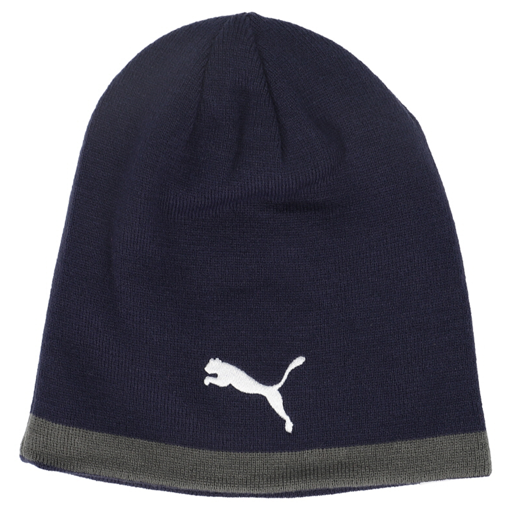 navy puma beanie