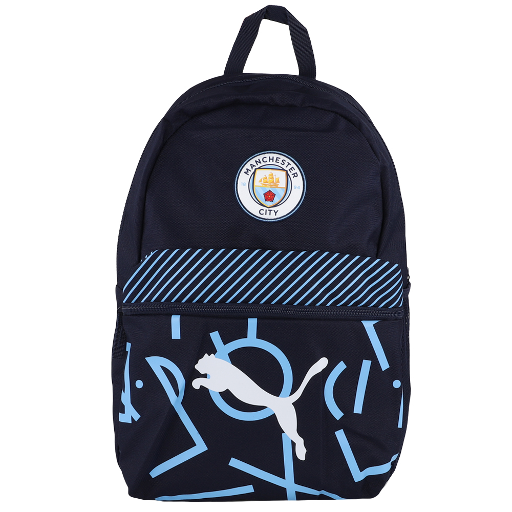Mighty Government ordinance their Shop Blue Unisex Puma Man City Graphic Backpack