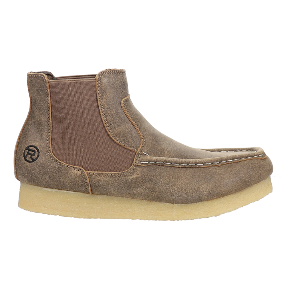 Roper Gumsticker Romeo Round Toe Chukka Mens Brown Casual Boots 09