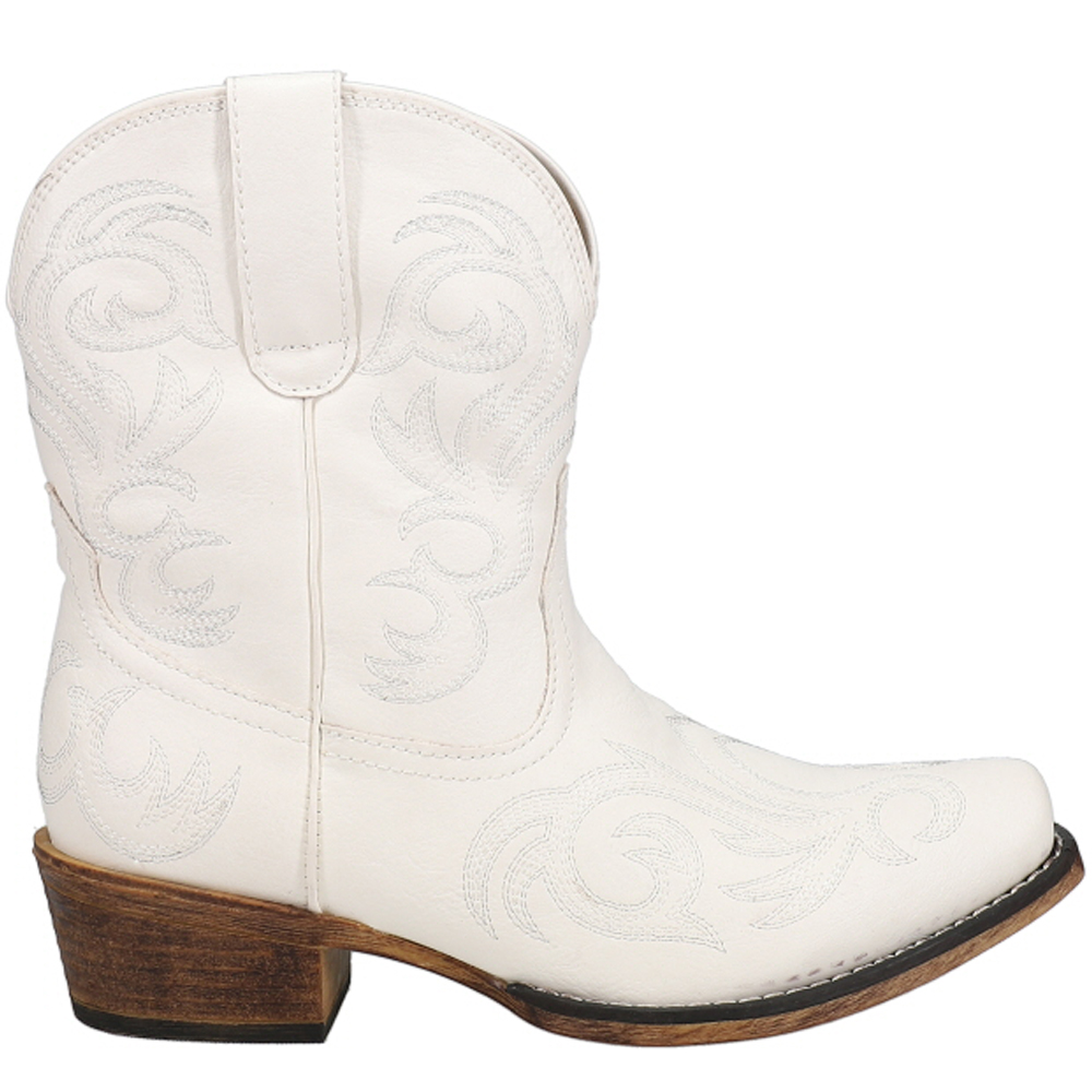 square toe western booties
