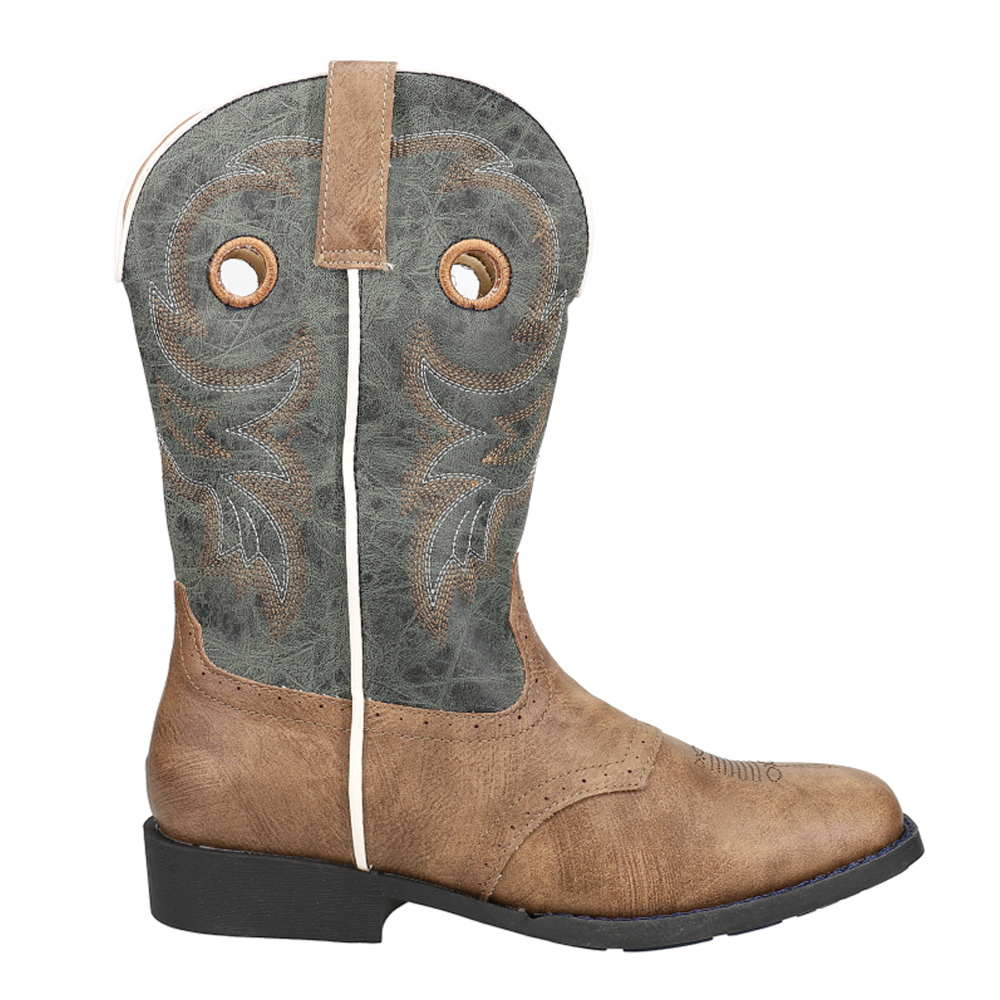 distressed roper boots