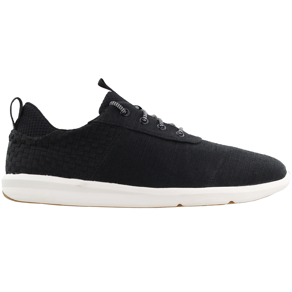 TOMS Cabrillo Black Mens Lace Up Sneakers