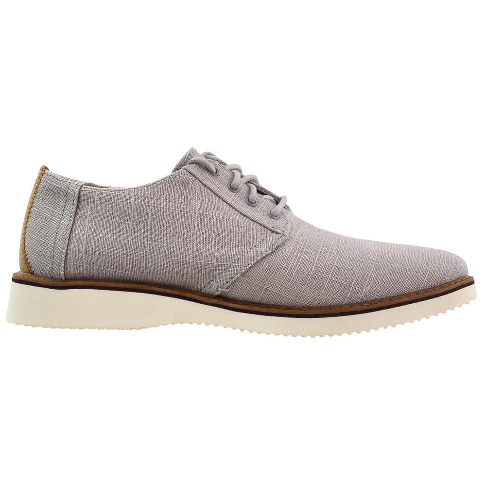 TOMS Preston Lace Up Shoes Grey Lace Up Casual Shoes