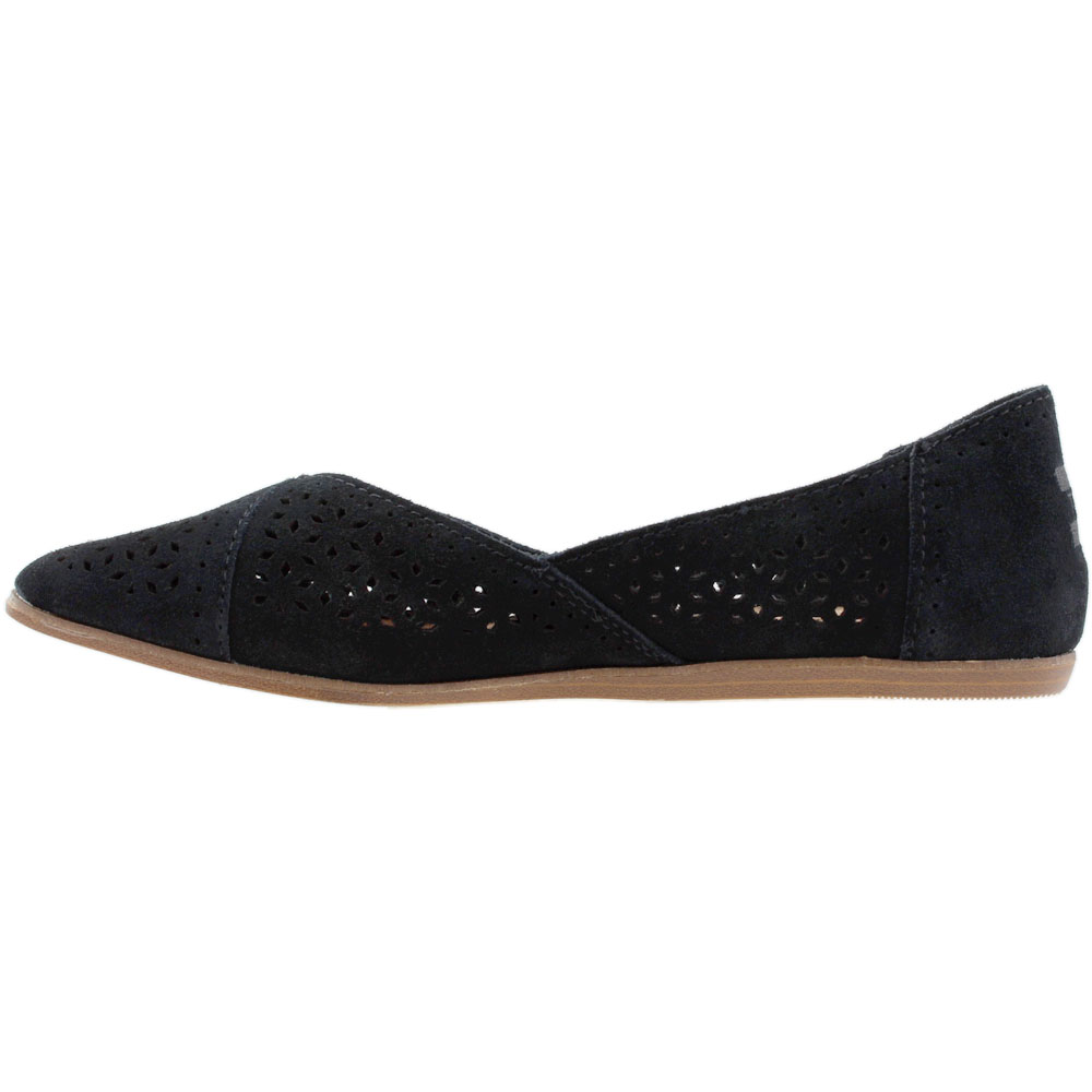 black suede mosaic jutti