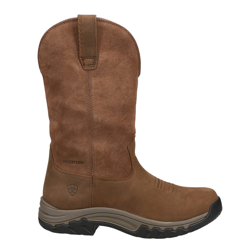Женские коричневые повседневные ботинки Ariat Terrain H2o Pull On 10011845-A