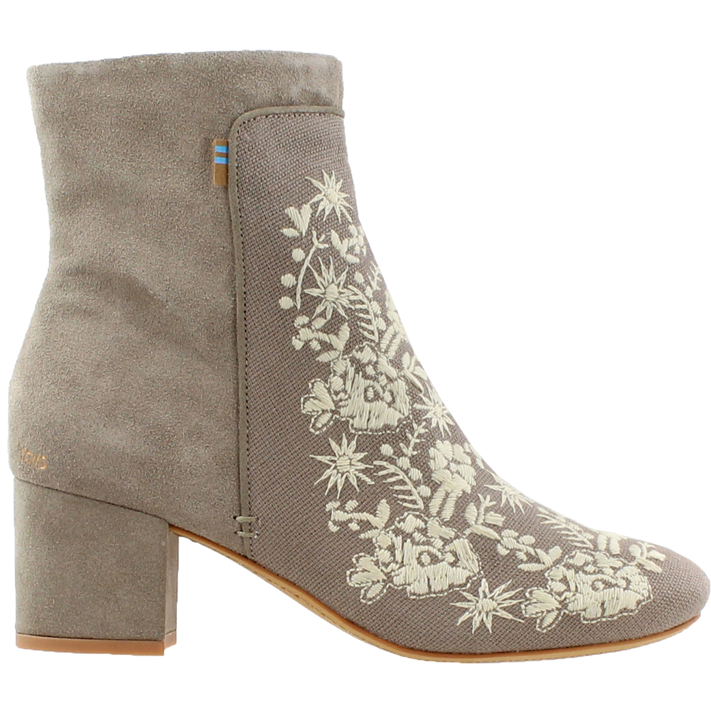 toms evie suede booties