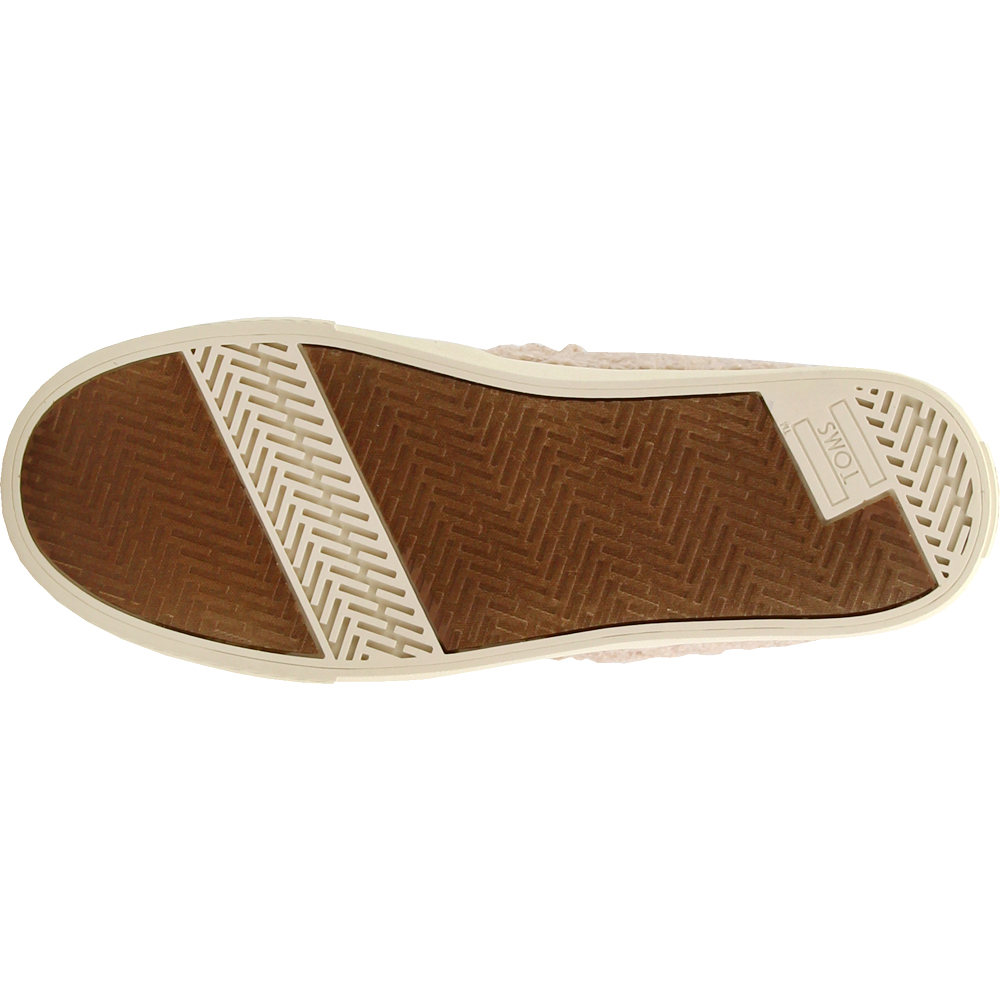 TOMS Sunset Faux Shearling Slip On  Womens Brown Sneakers Casual Shoes 10012394
