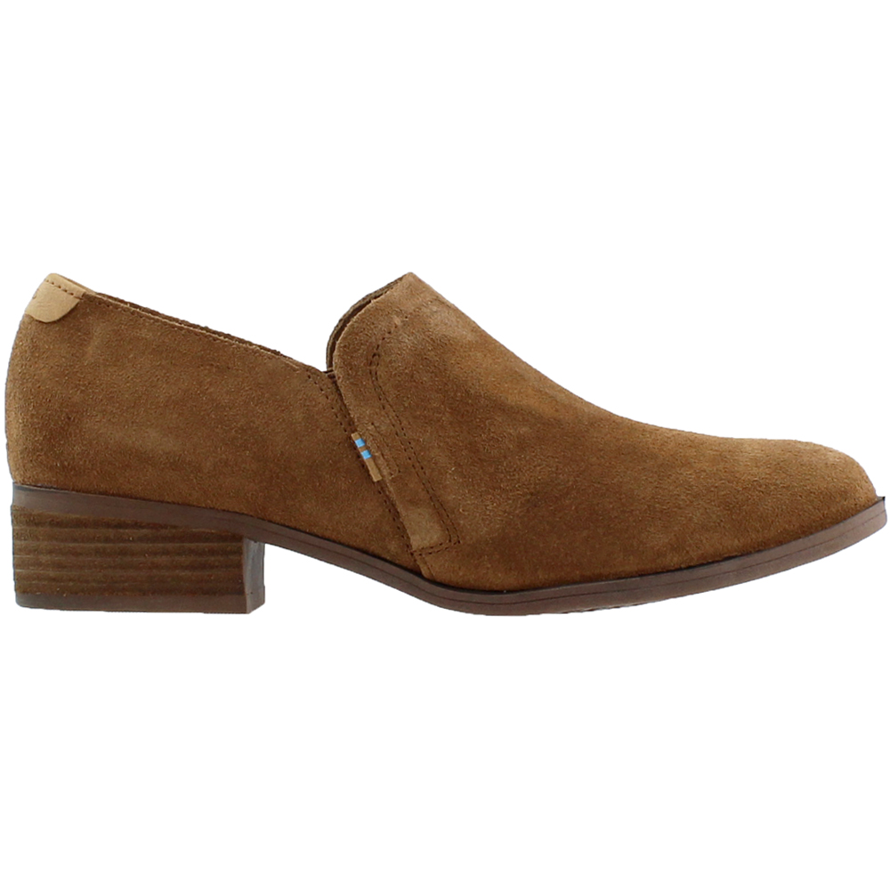 TOMS Shaye Brown Womens Pull on Booties