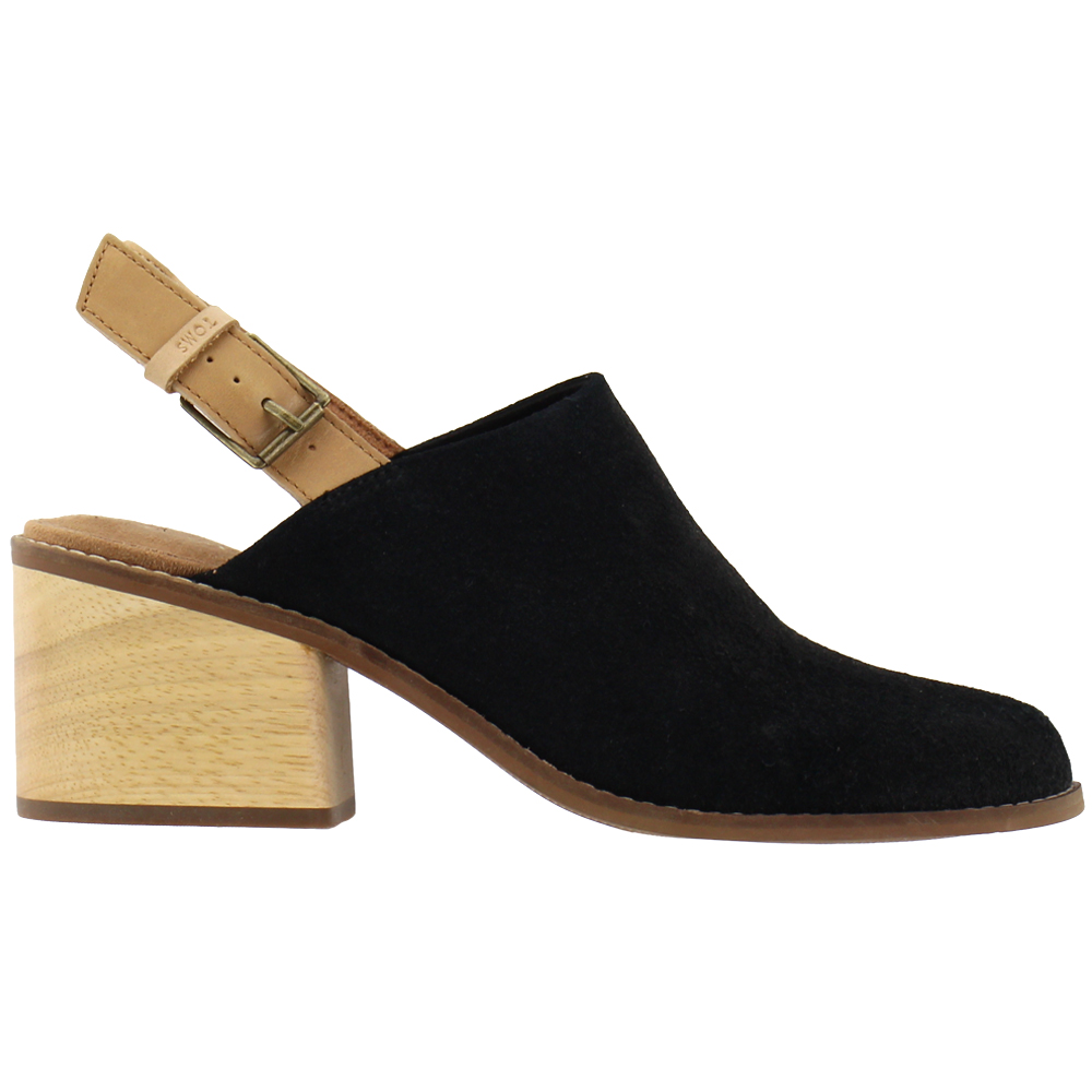 toms leila slingback black