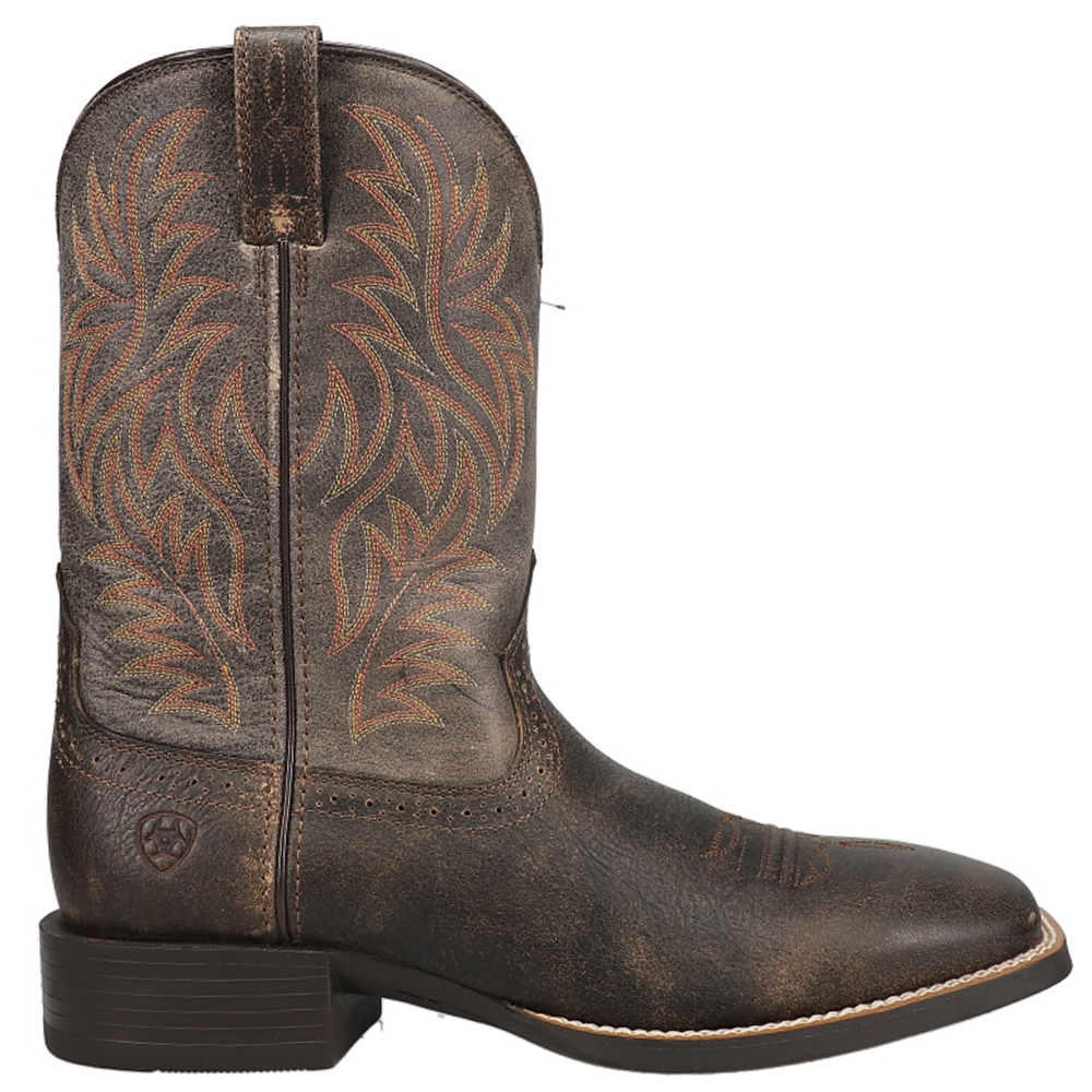 

Мужские коричневые повседневные ботинки Ariat Sport Cowboy Square Toe Cowboy 10019958, Коричневый, Ariat Sport Cowboy Square Toe Cowboy