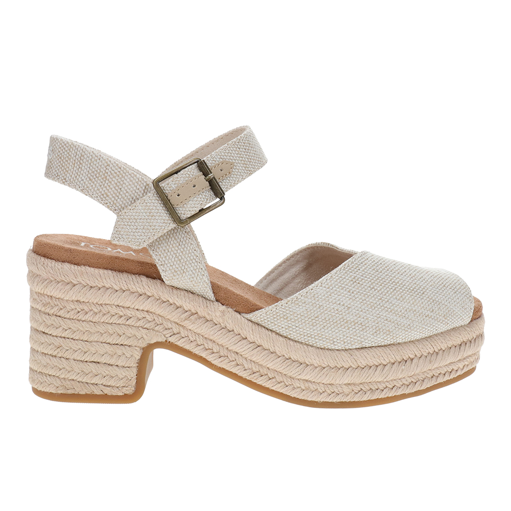 TOMS Isla Peep Toe Heeled Sandal