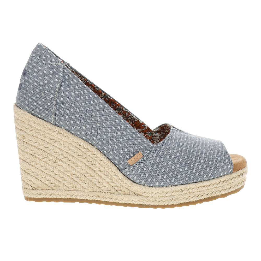 TOMS Essential Wedge Peep Toe Sandals