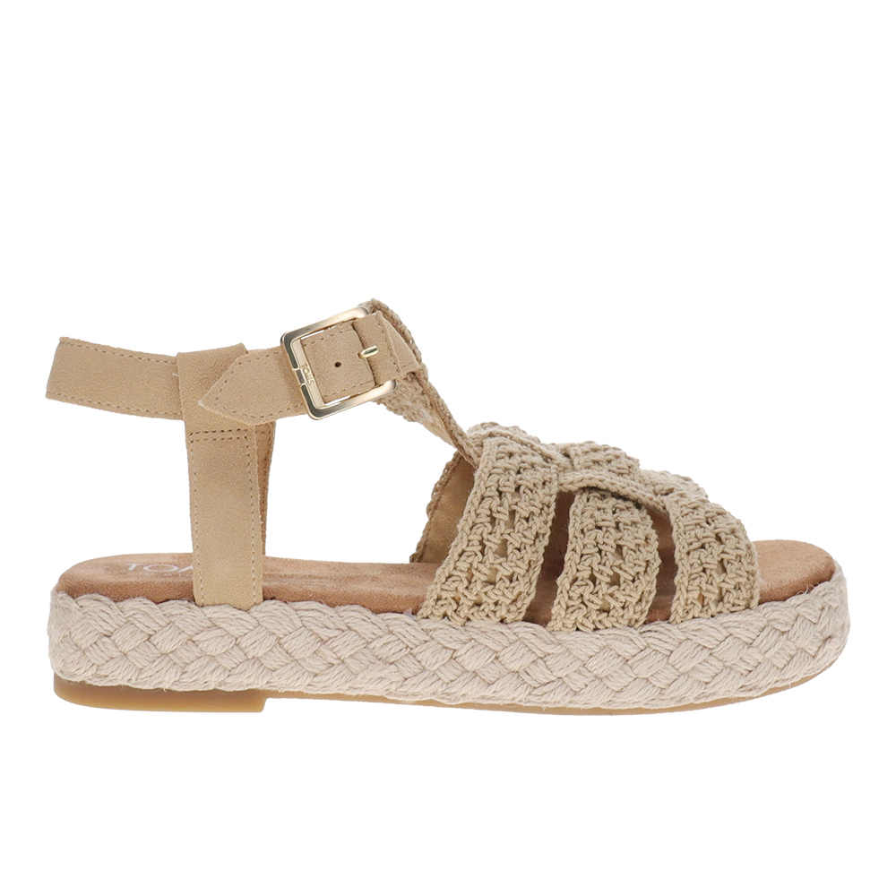 TOMS Jac Platform Fisherman Sandals