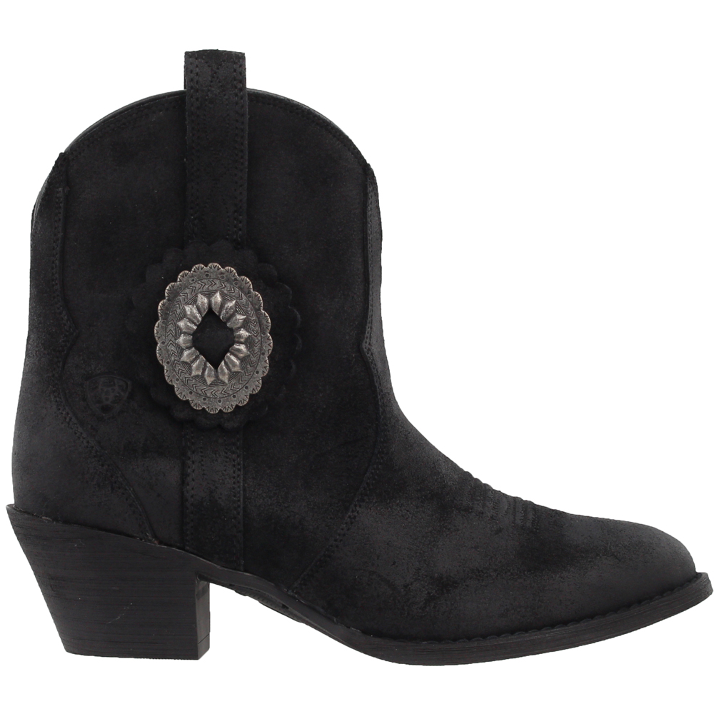 black cowboy booties