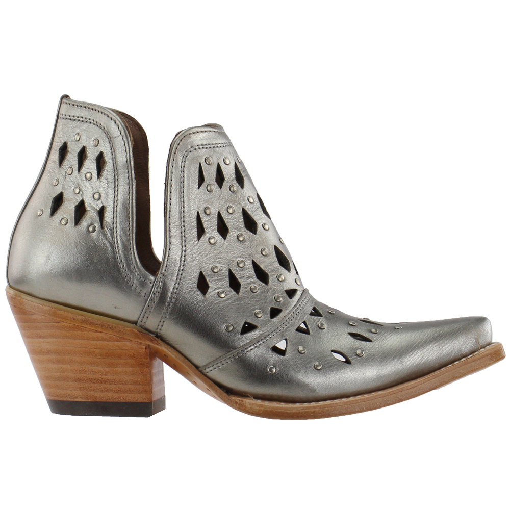 silver cowboy booties