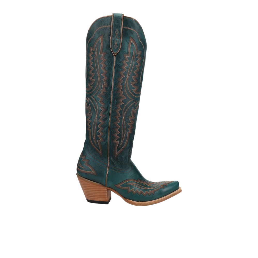 Ariat Casanova Embroidered Snip Toe Zippered Cowboy Boots