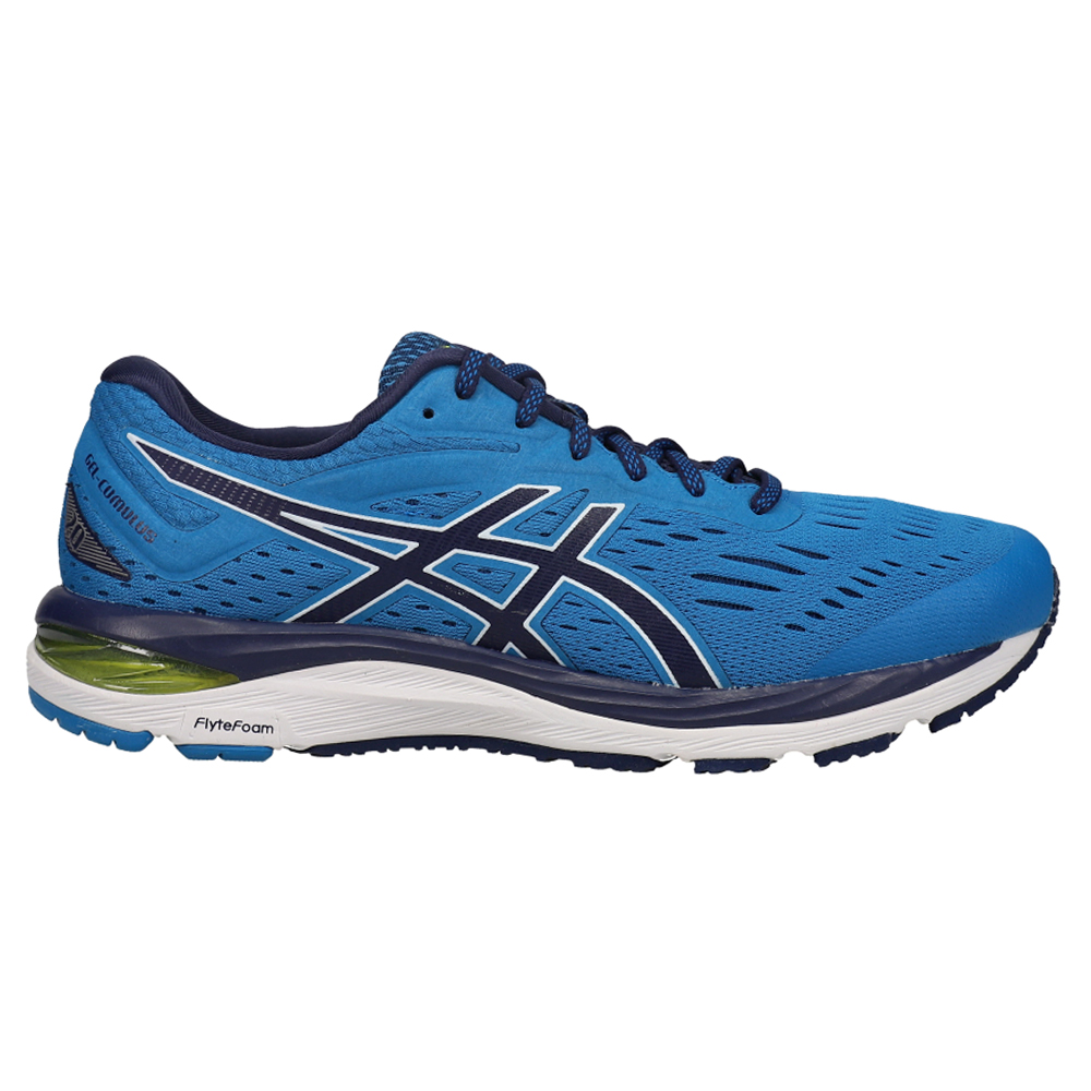 rommel voorspelling vat ASICS Gel-Cumulus 20 Running Shoes Blue Mens Lace Up Athletic