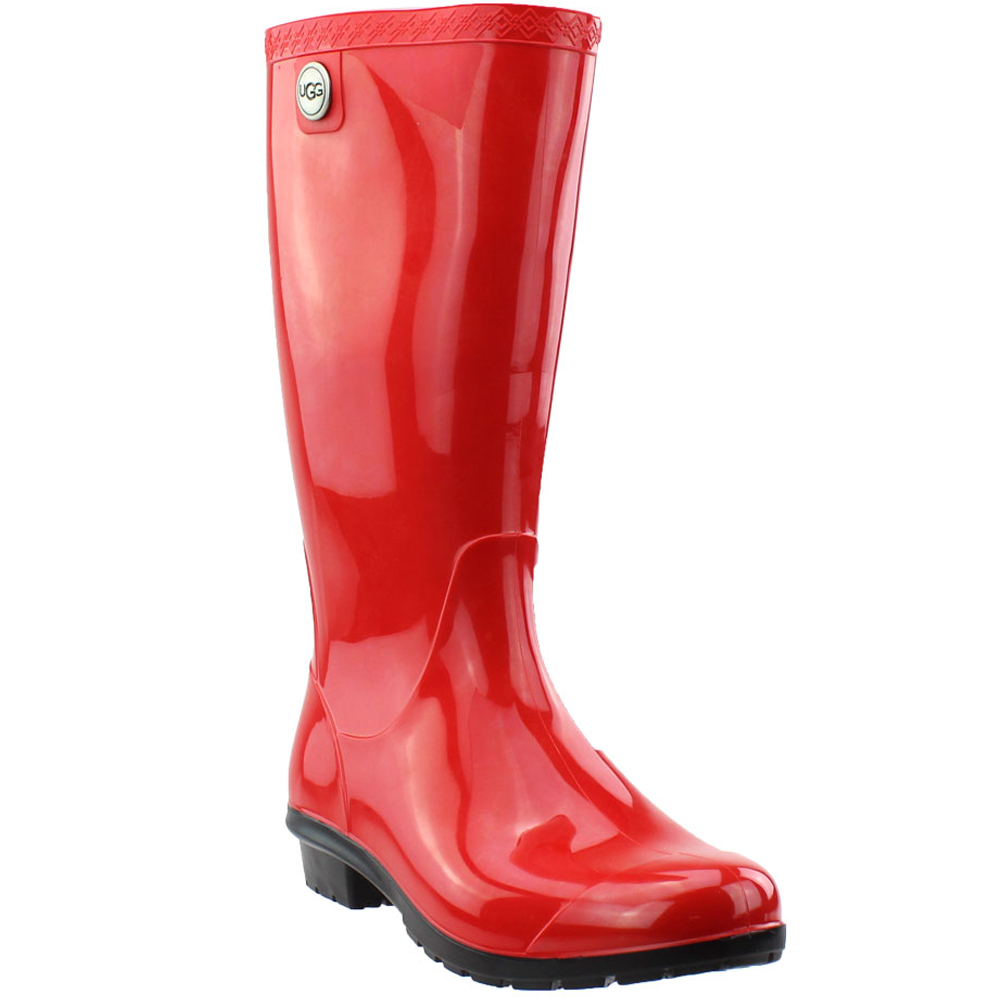 ugg red rain boots