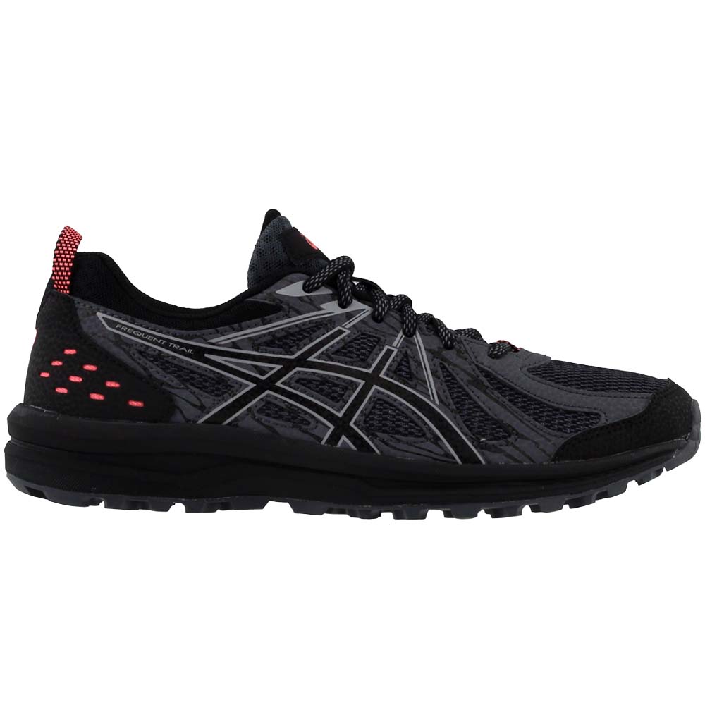 ASICS Frequent Trail Black Womens Lace 