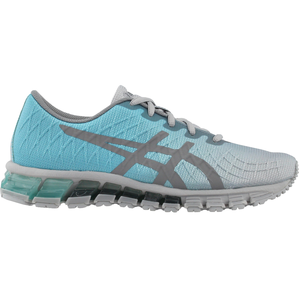 Shop Blue, Grey Womens ASICS Gel-Quantum 180 4 Running Shoes