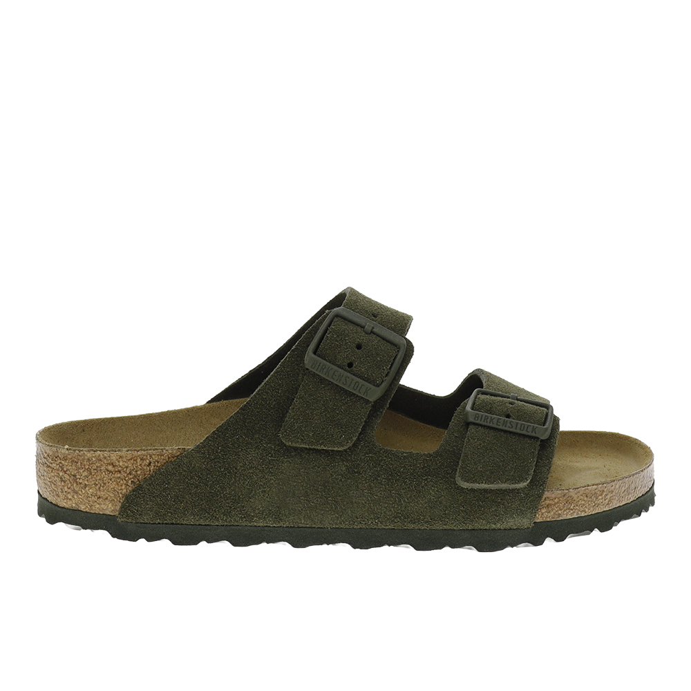 BIRKENSTOCK Arizona Suede Leather Sandals