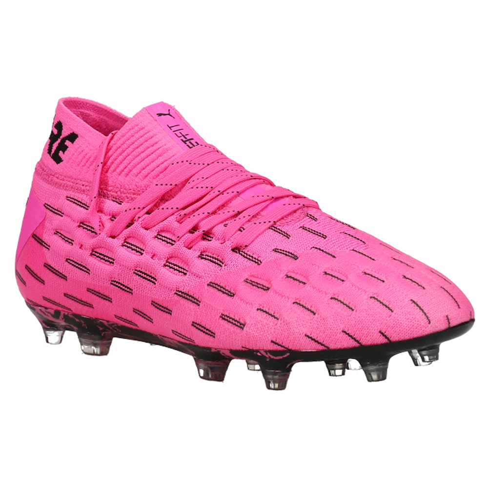 Puma Future 6 1 Netfit Fg Ag Soccer Cleats Little Kid Big Kid Pink Girls Lace Up Athletic