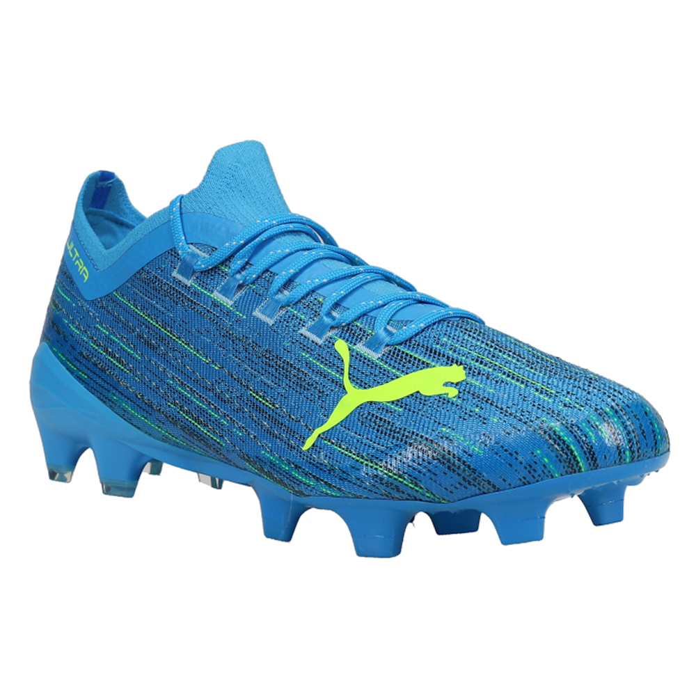 puma cleats blue