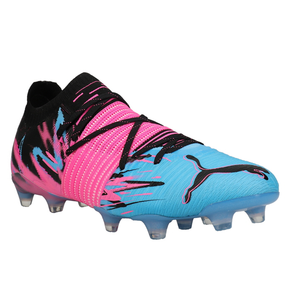 Puma Future Z 1 1 Creativity Fg Ag Soccer Cleats Black Blue Pink Mens Lace Up Athletic