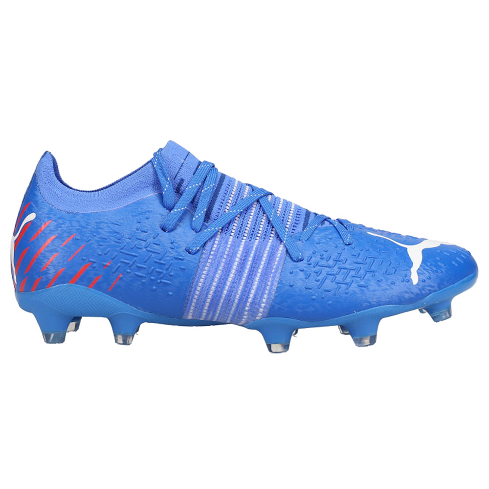 Puma Future Z 2 2 Fg Ag Soccer Cleats Blue Mens Cleats Lace Up Athletic