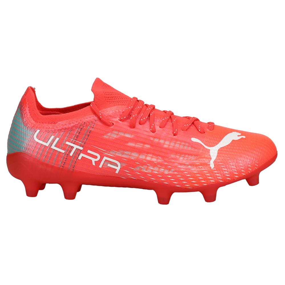 PUMA Ultra 1.3 Firm GroundAg Soccer Womens Red Sneakers