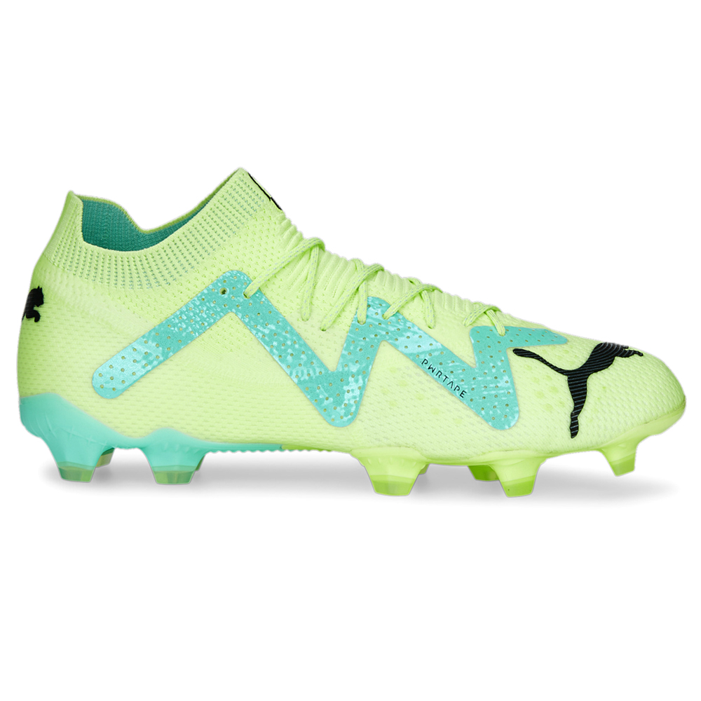 PUMA Future Ultimate Soccer Cleats Mens Green Sneakers  display picture 3