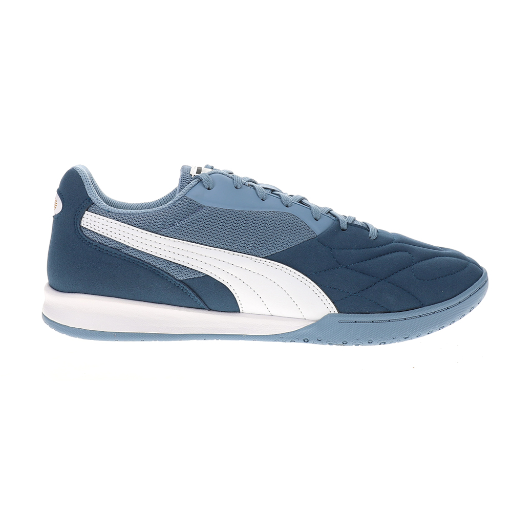 PUMA King Top It Soccer Mens Blue Sneakers Athletic Shoes