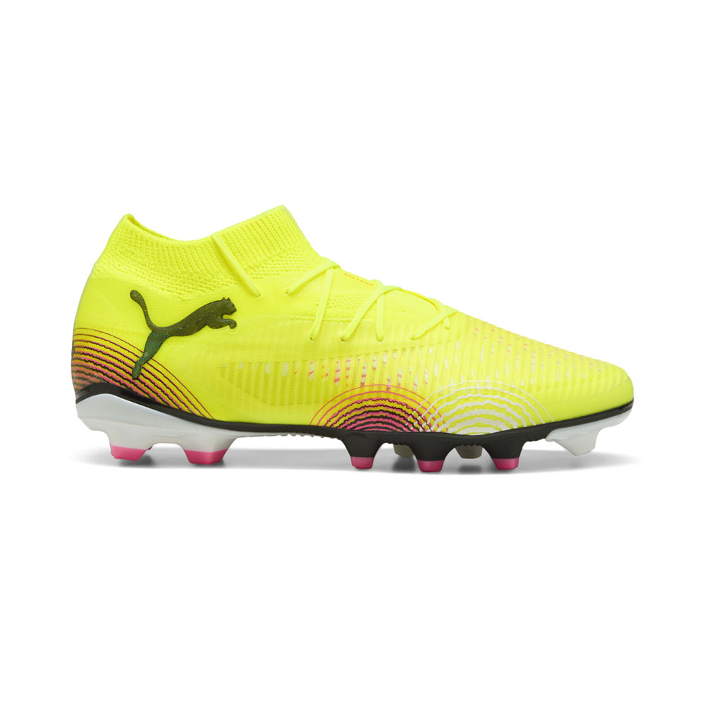 PUMA FUTURE 8 PRO Firm Ground/Artificial Ground Men's Soccer Cleats in Yellow, Size 10