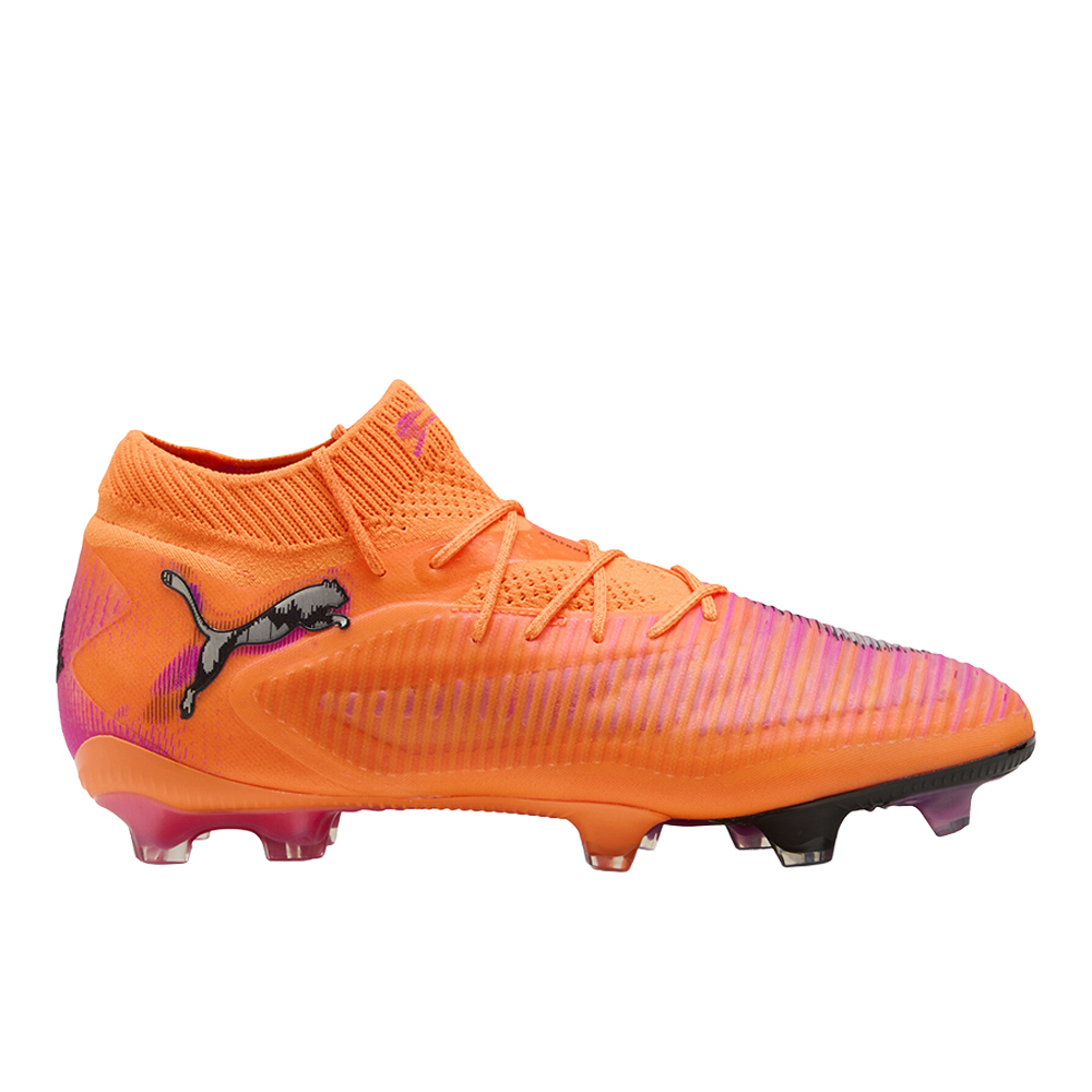 PUMA FUTURE 8 ULTIMATE Men's Firm Ground Soccer Cleats in Orange, Size 7.5