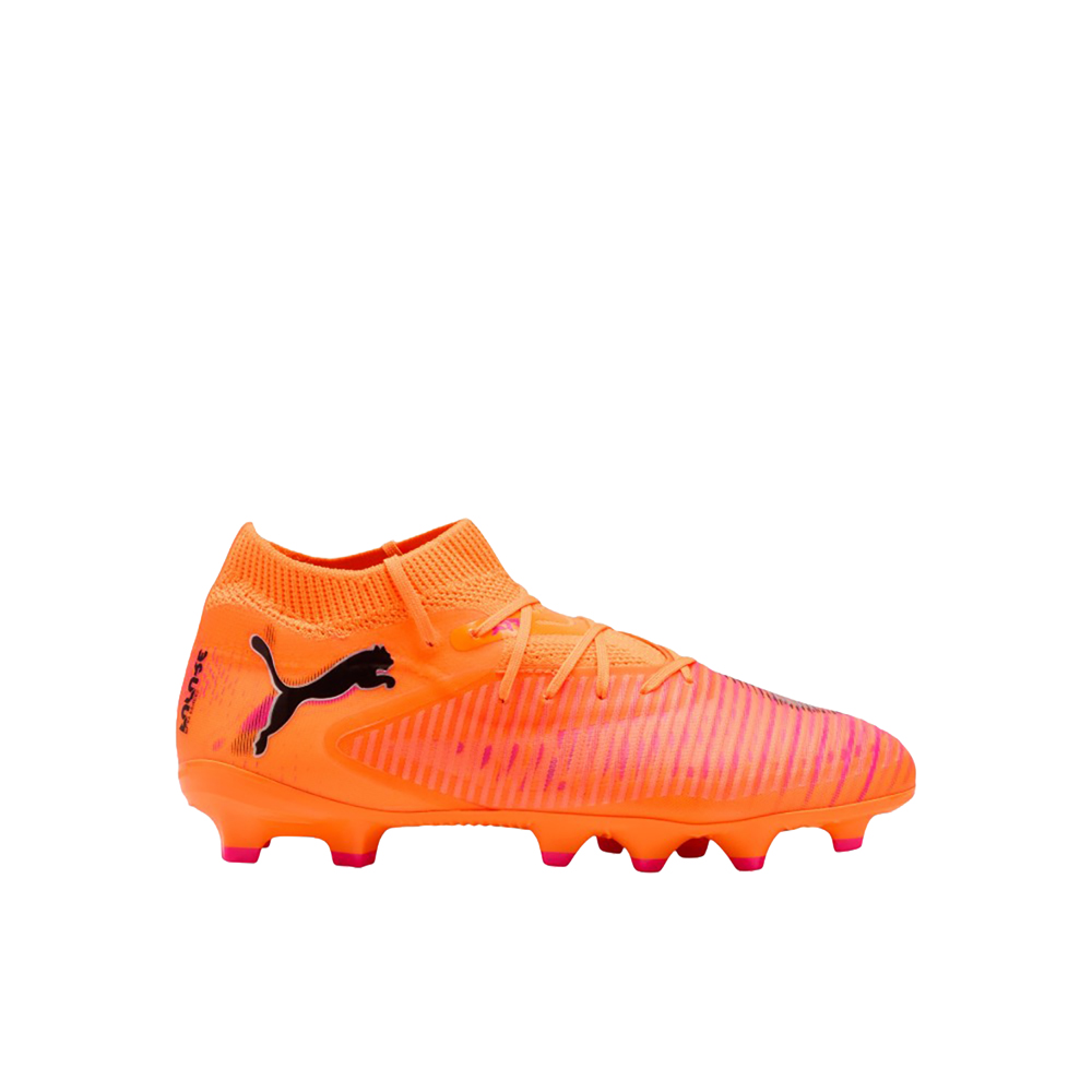 PUMA FUTURE 8 PRO Kids' Firm/Artificial Ground Soccer Cleats in Orange, Size 4.5