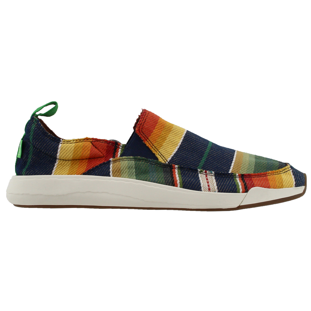 Sanuk Chiba Quest Tx Multi Mens Slip On Sneakers