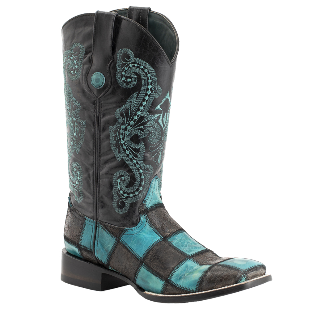 ferrini patchwork boots