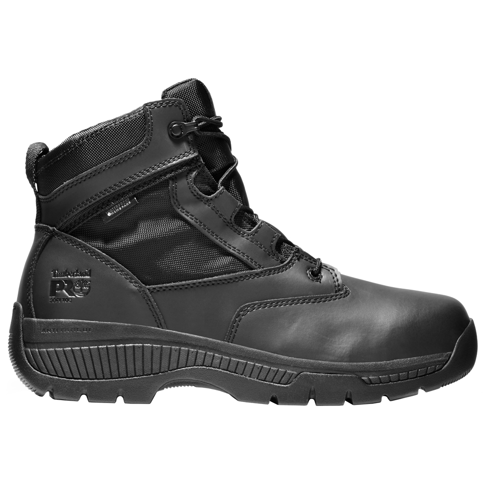 timberland pro boots black