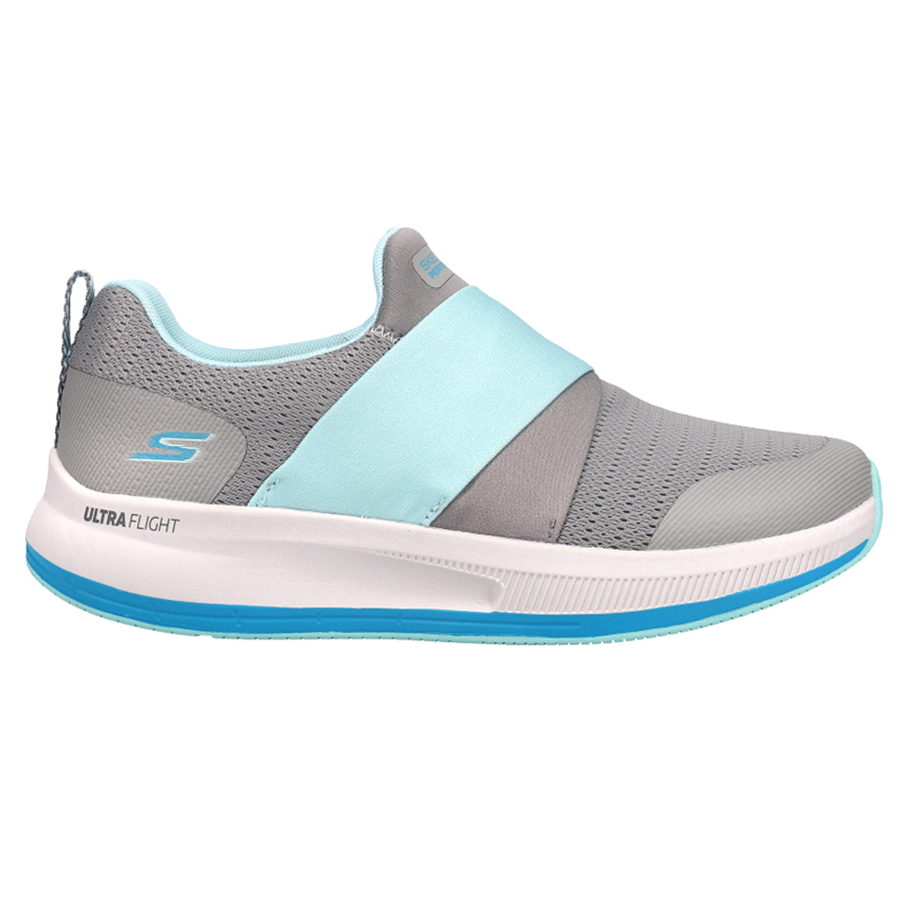 hombro Lío Secretar Shop Blue, Grey Womens Skechers Go Run Pulse Bold Venture Running Shoes