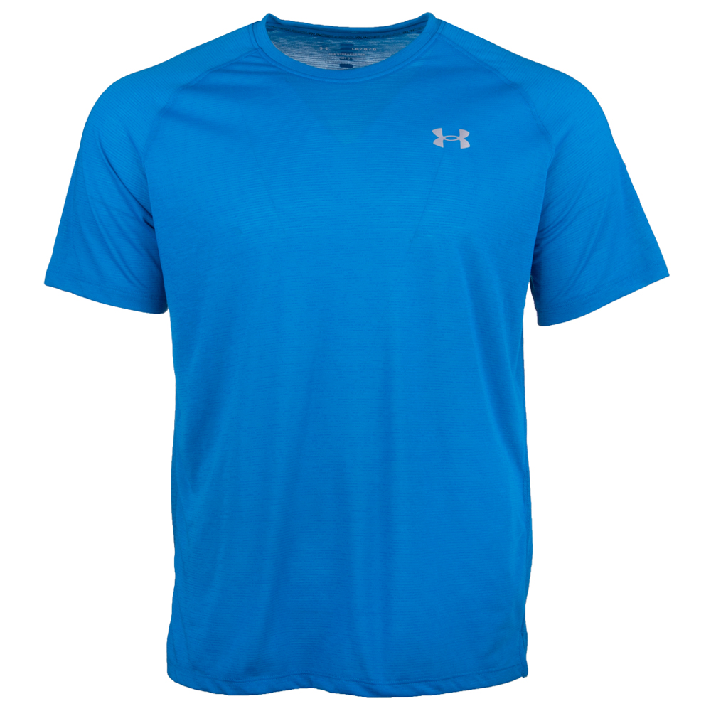 Toelating Overeenkomend Verdienen Shop Blue Mens Under Armour Streaker Short Sleeve T-Shirt