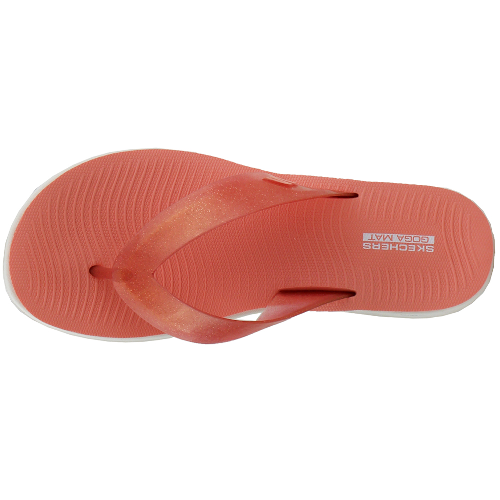 skechers sandals womens orange
