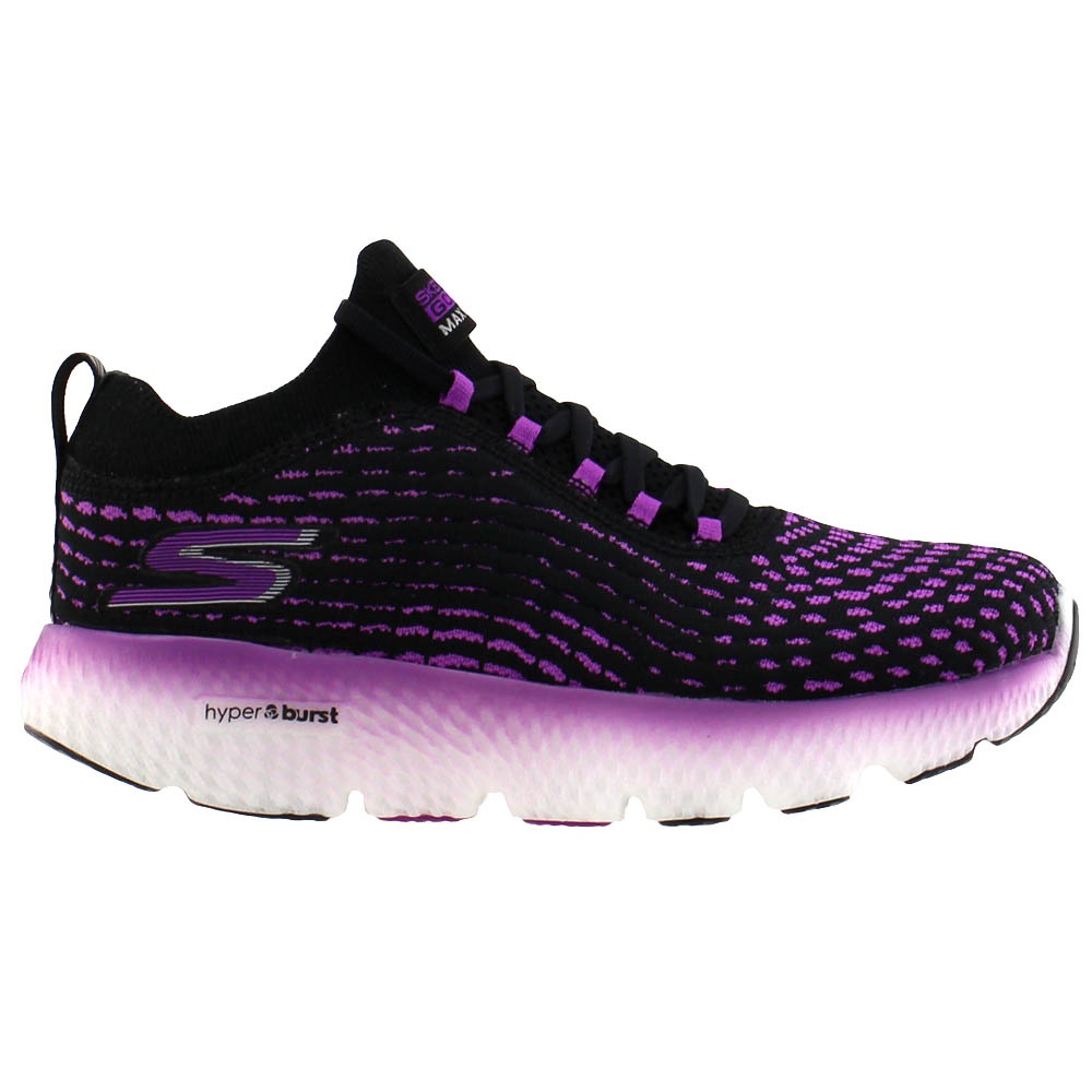 lort Ruddy Smigre Shop Black, Purple Womens Skechers Go Run Maxroad 4 Hyper Running Shoes