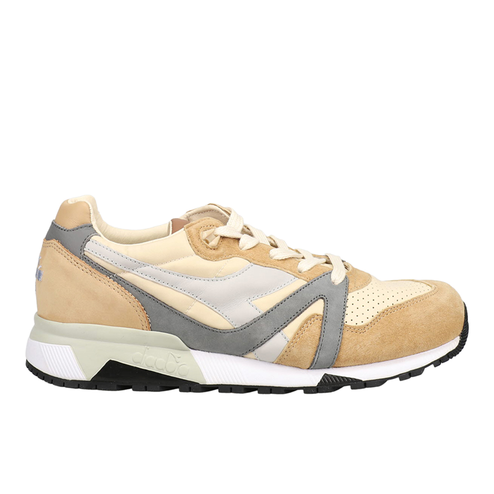 diadora N9000 Italia Lace Up Mens Beige Sneakers Casual Shoes