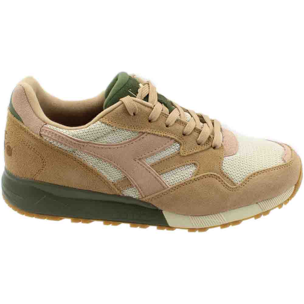 Diadora N902 S Beige Mens Lace Up Sneakers