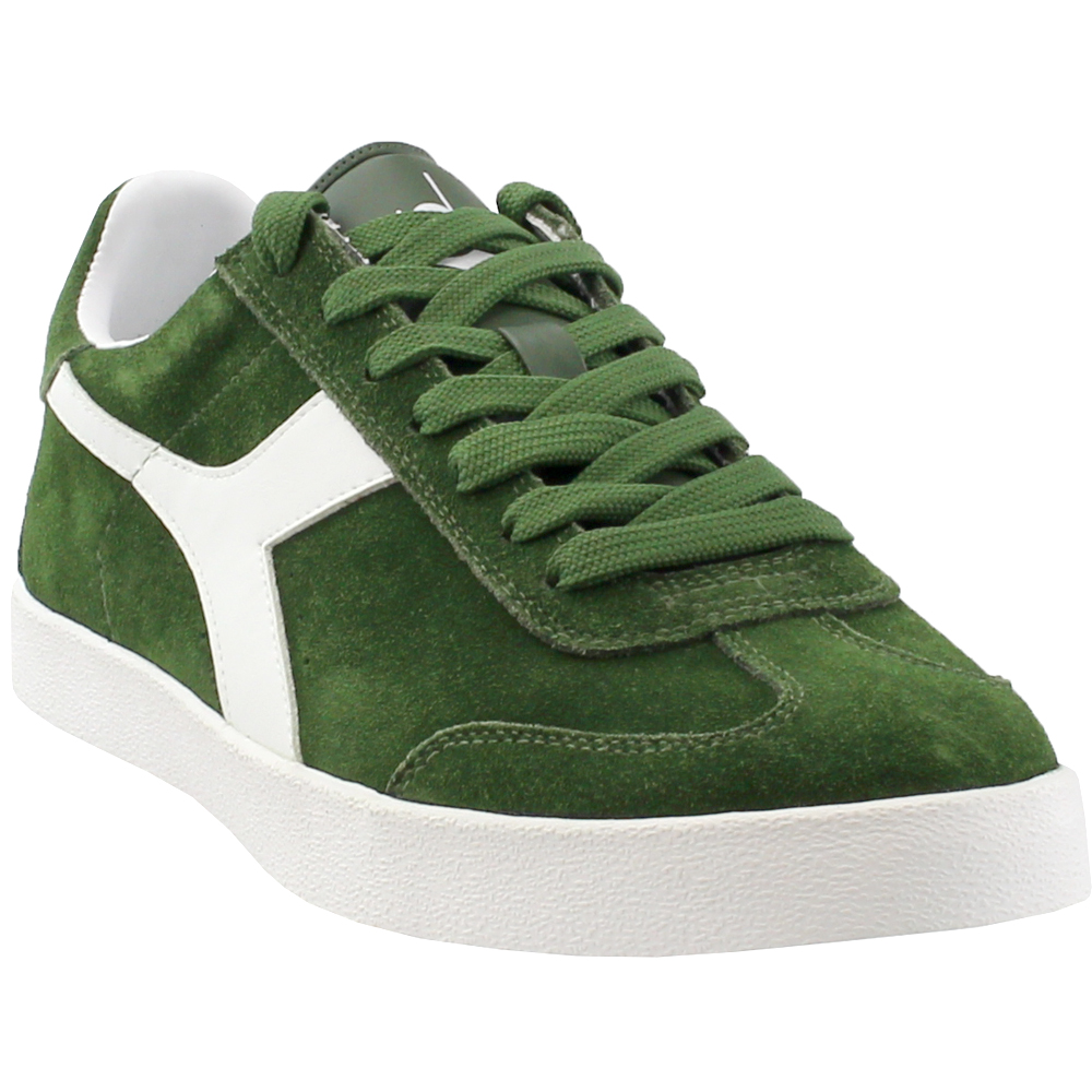 Diadora Pitch Green Mens Lace Up Sneakers