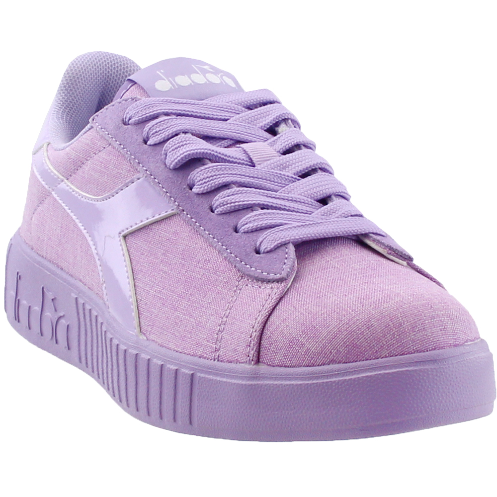 purple diadora sneakers