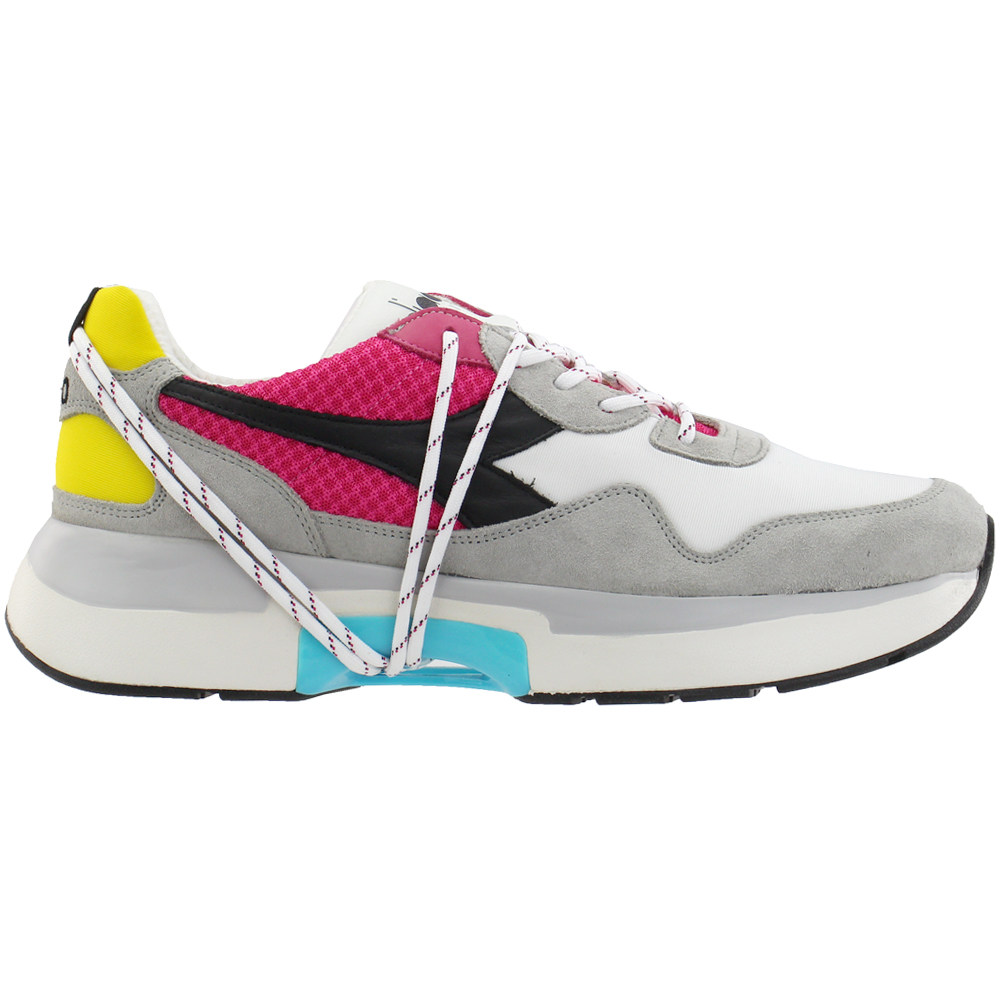 Diadora N9000 TXS H Mesh Lace Up Sneakers Pink Mens Lace Up, Lifestyle Sneakers | Shoe Bacca