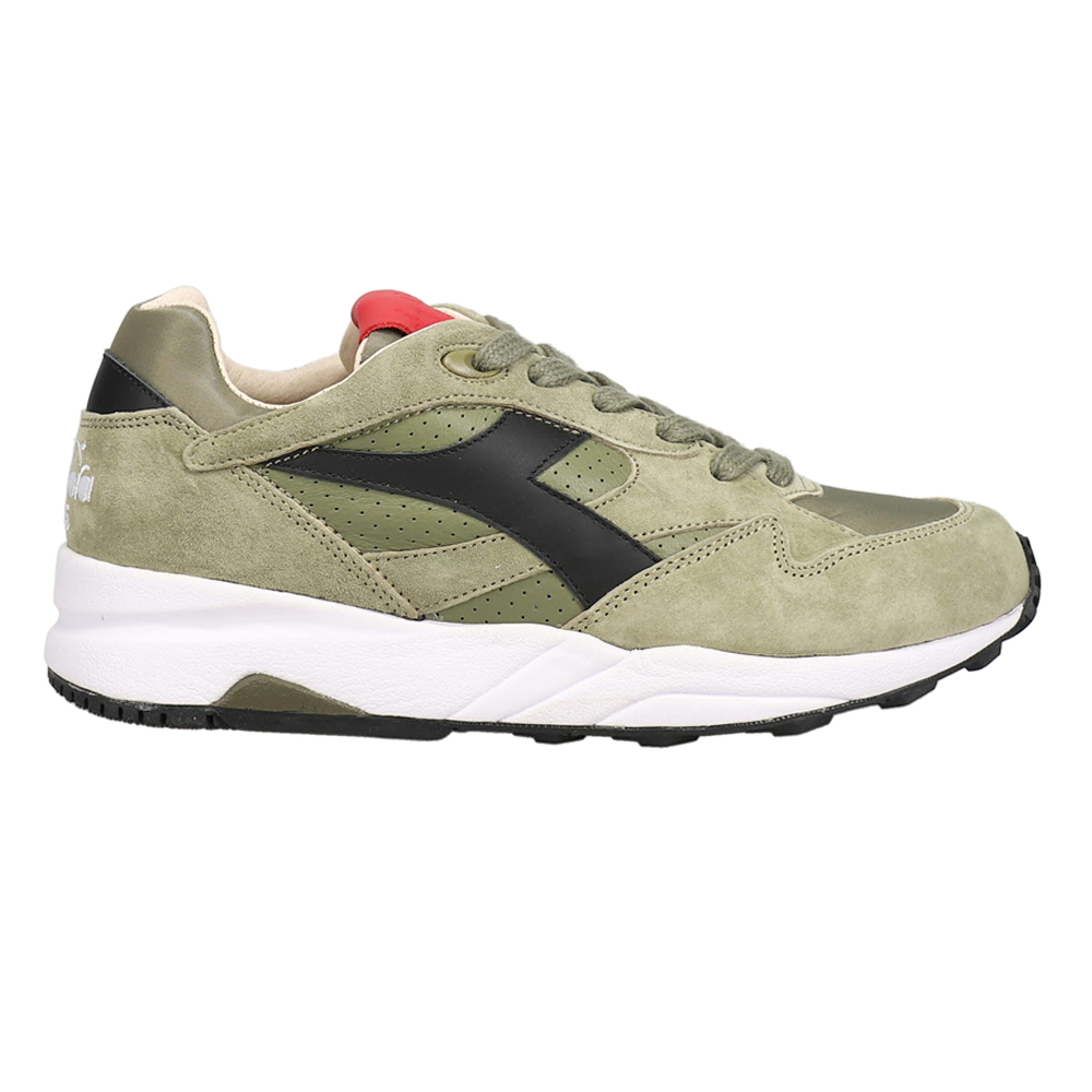 Diadora Eclipse Italia Lace Up Mens Green Sneakers Casual
