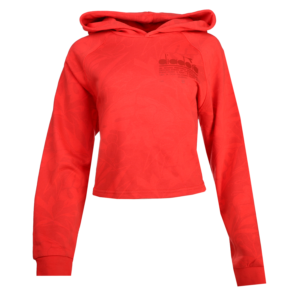 激安単価で Crop L. Diadora Manifesto M Size Womens Hoodie Pullover その他